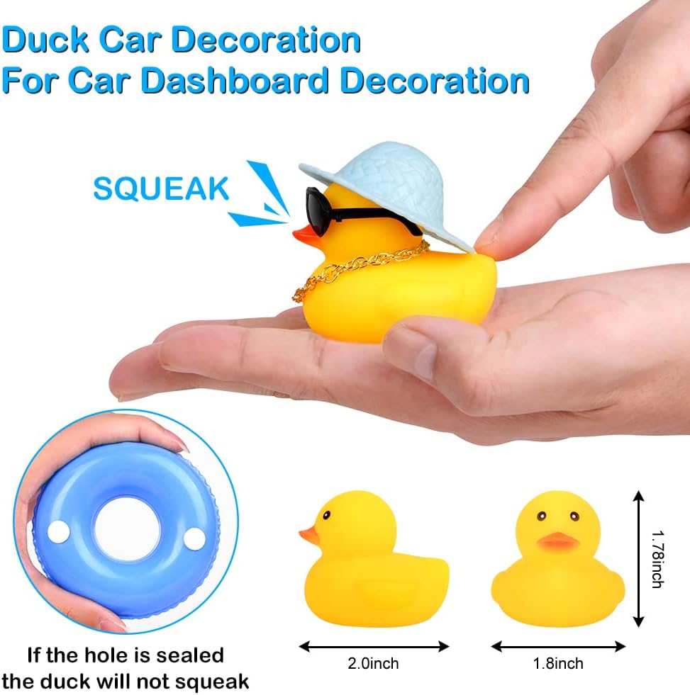 Floatie duck decoration piece