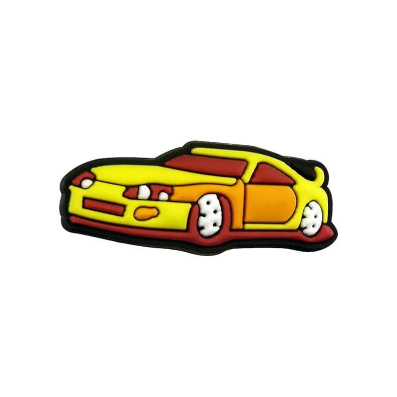 yellow car crcs charm