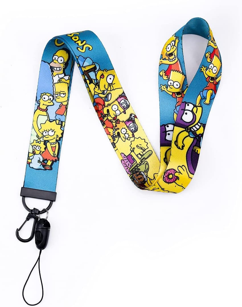 simpsons lanyard