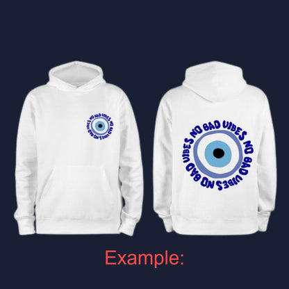 Custom Image Hoodie front and back