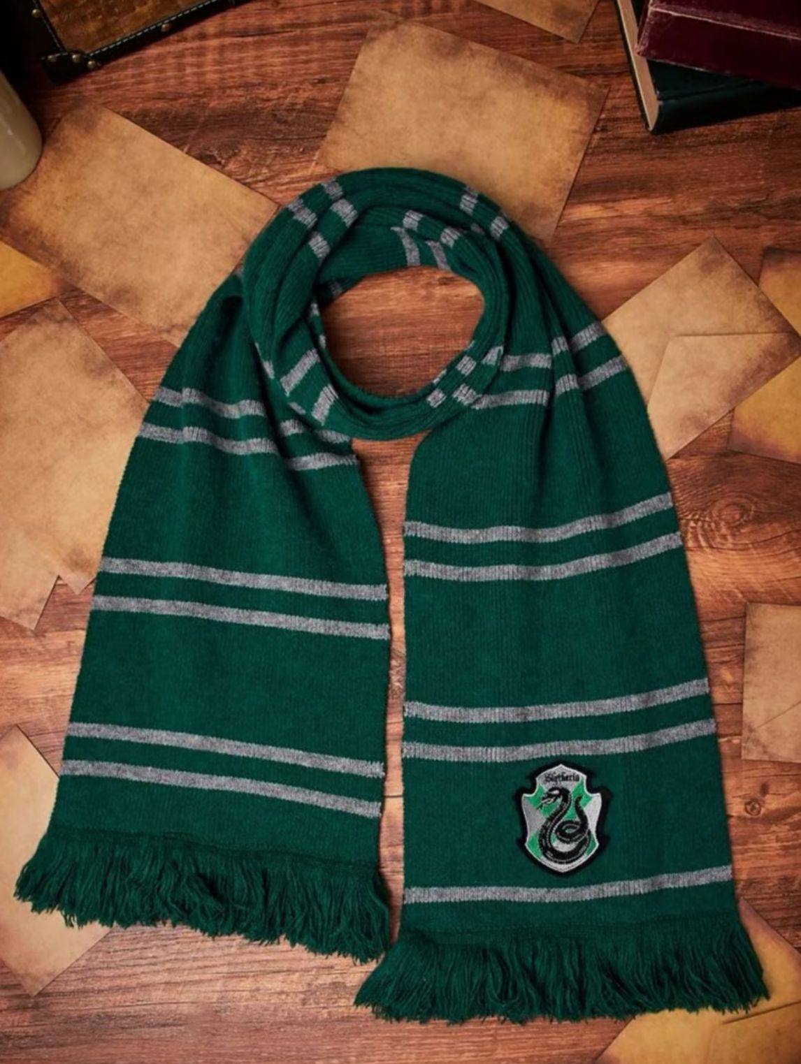 Slytherin Harry potter scarf