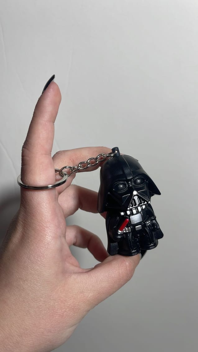 starwars flash light keychains