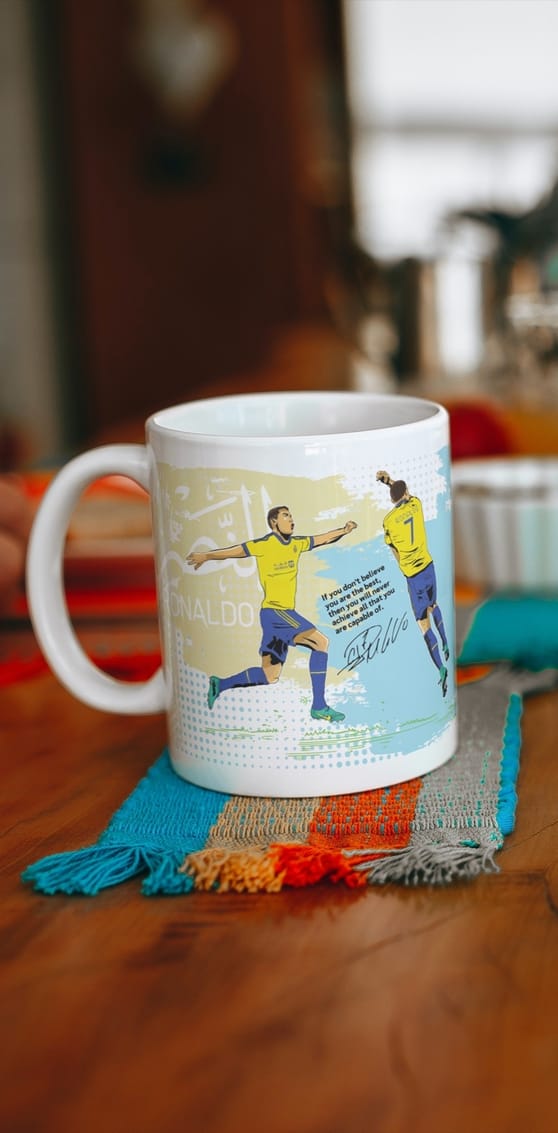 Ronaldo mug