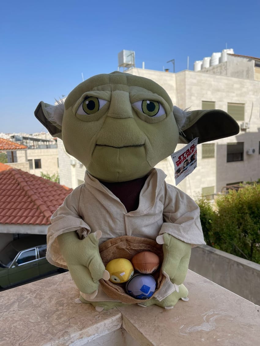 yoda plushy