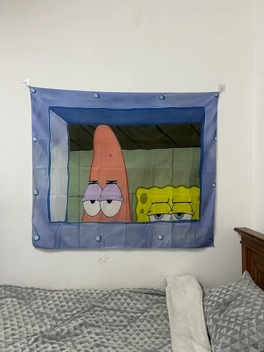 Spongebob room tapestry