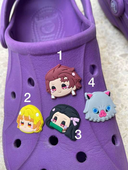 demon slayer crocs charm