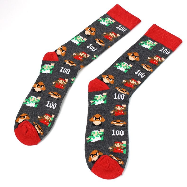 super mario socks