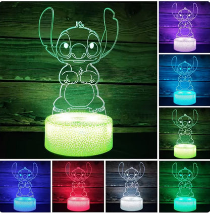 Stitch led 3d light