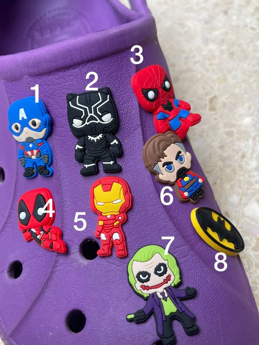 marvel crocs charm