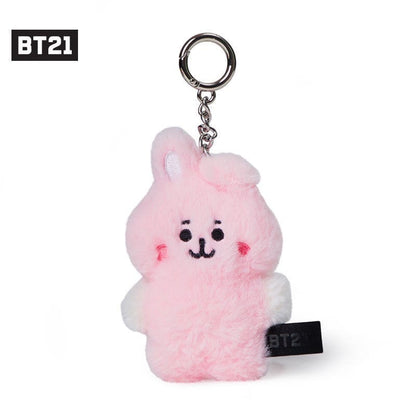 Fuzzy bt21 keychains