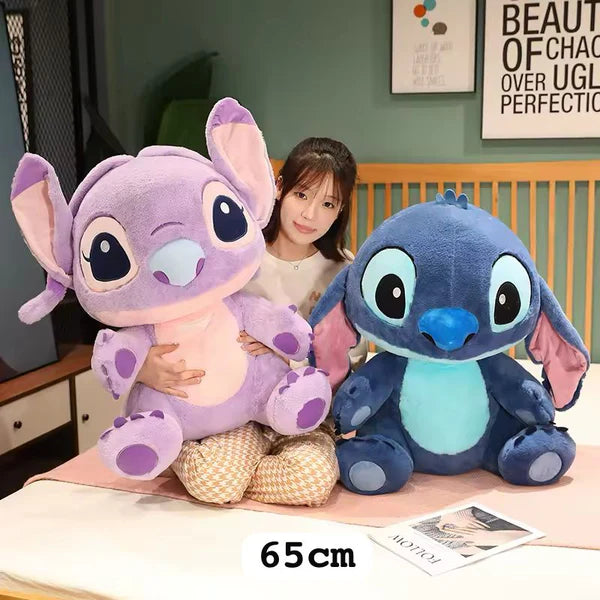 Stitch and Angel plush toys