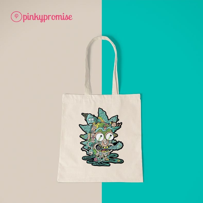 rick tote bag