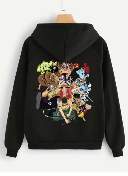 anime hoodie (Back print)