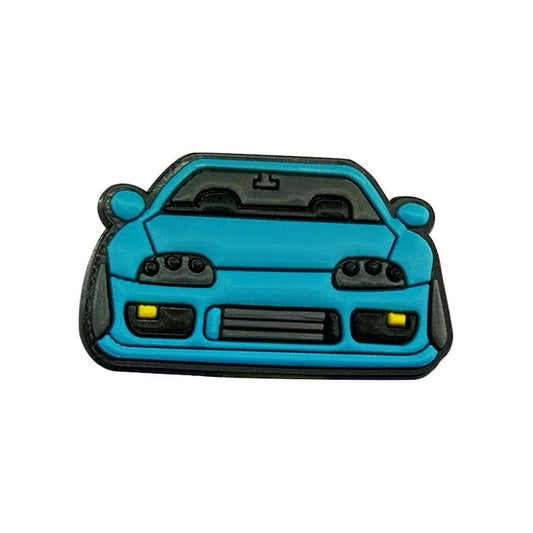 blue car crcs charm