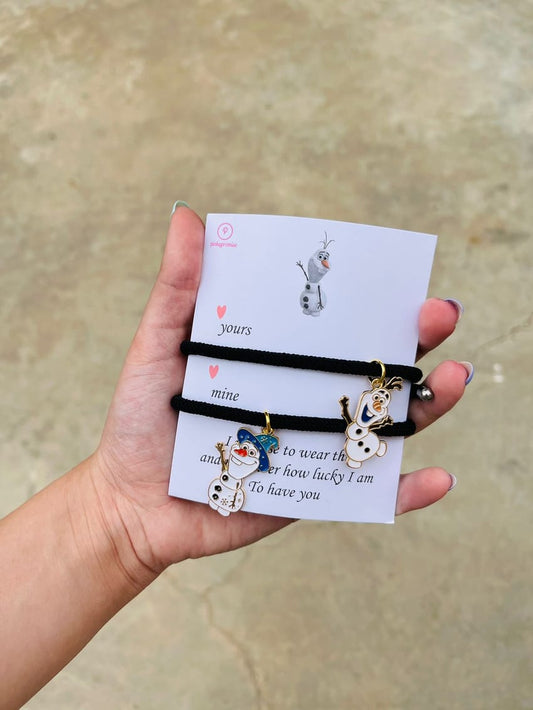 olaf matching bracelets