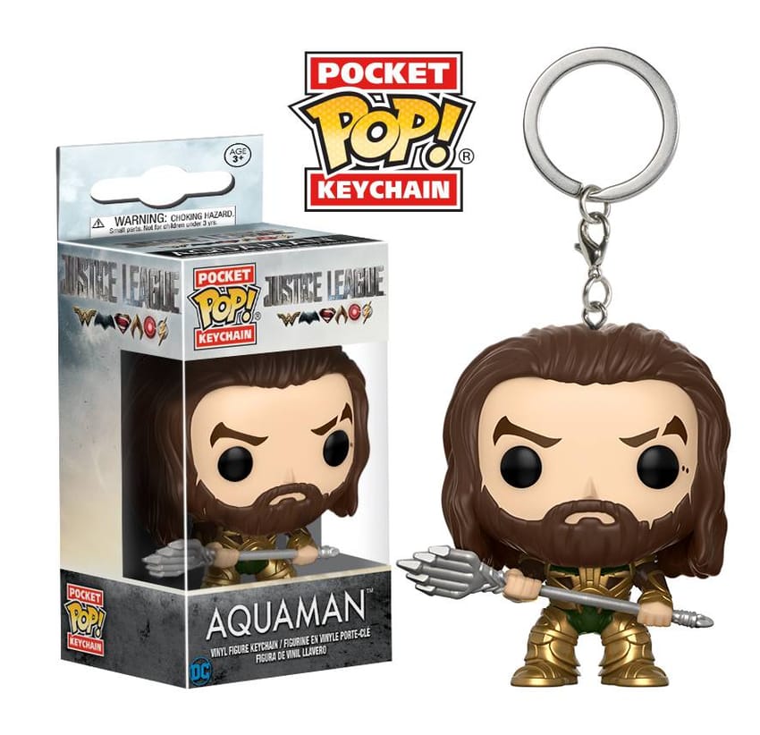 Aquaman funkopop keychain