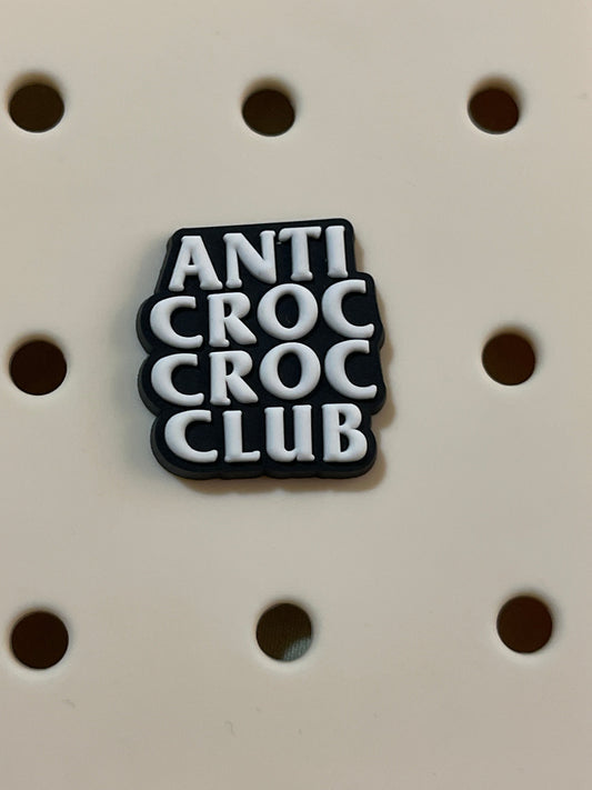 Anti croc club charm