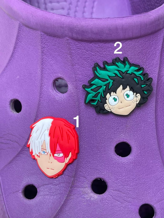 my hero academia crocs charm