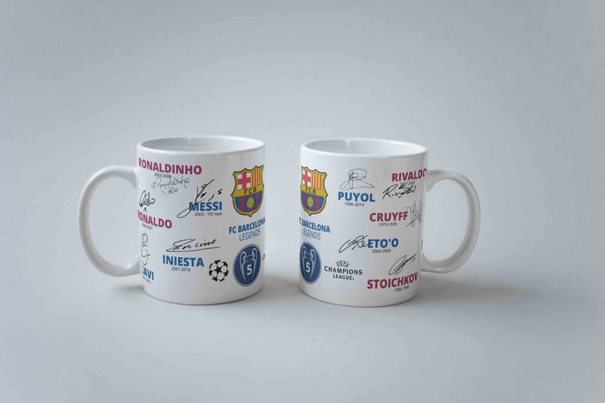 barcelona mug