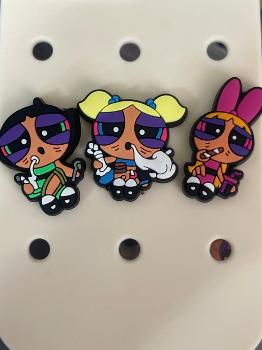 High powerpuff girls charm