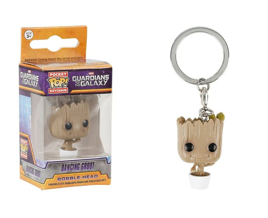 Dancing groot funkopop keychain