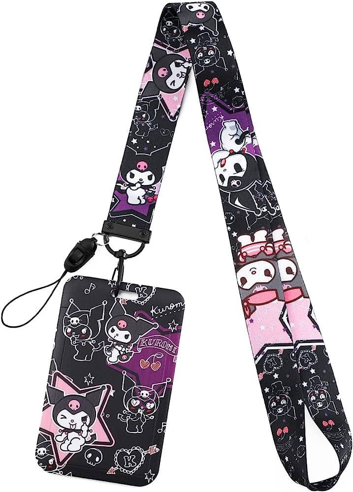 kuromi lanyard