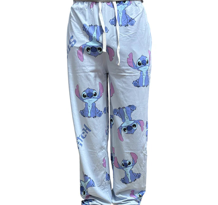 Stitch pajama pants (summer material)(خامة صيفية)