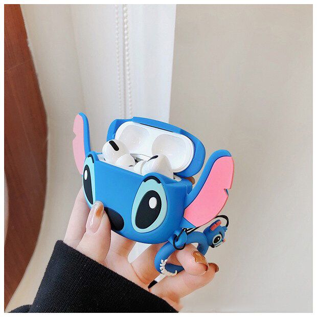 Stitch and Angel airpods cases