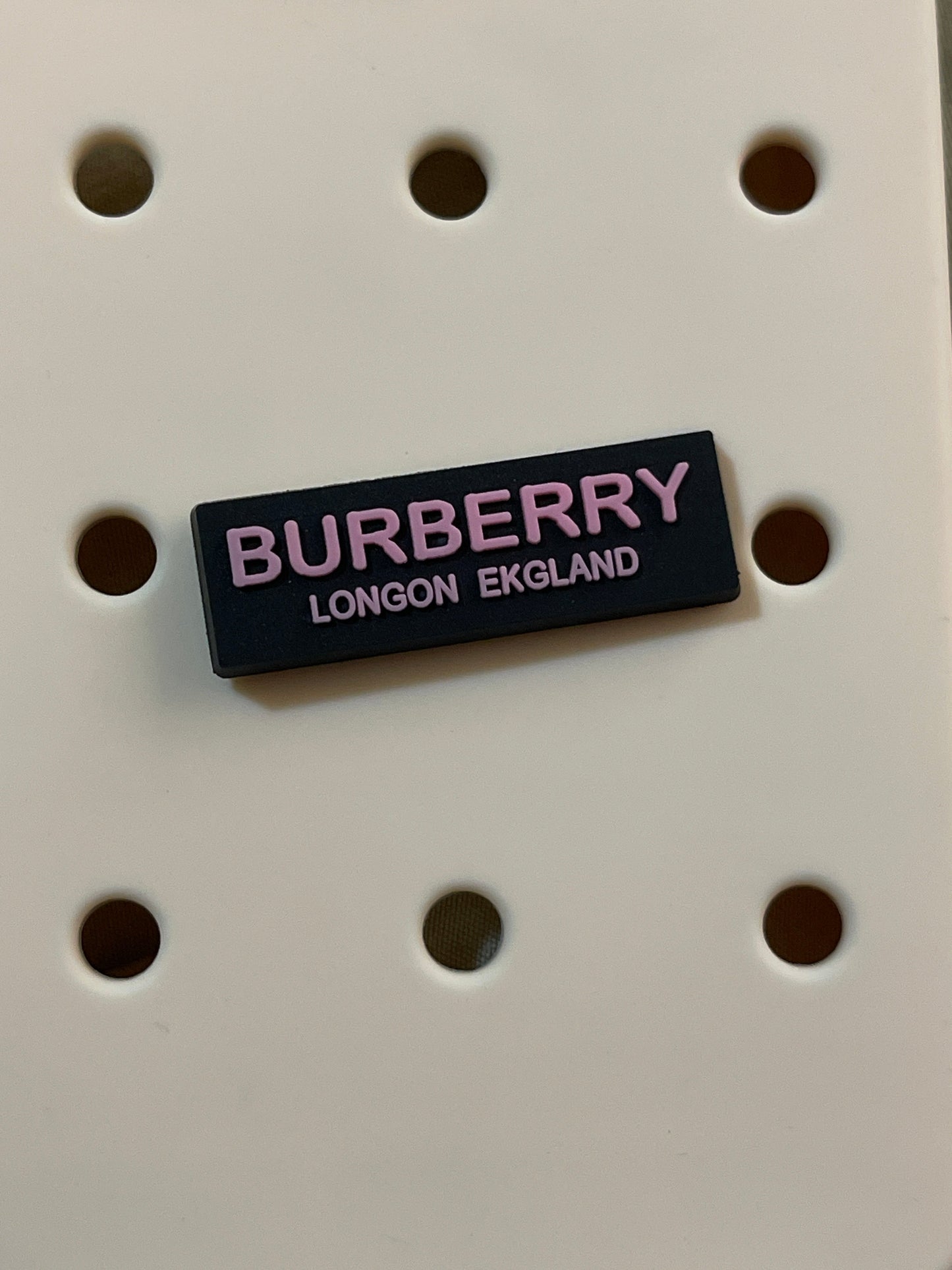 Burberry charm