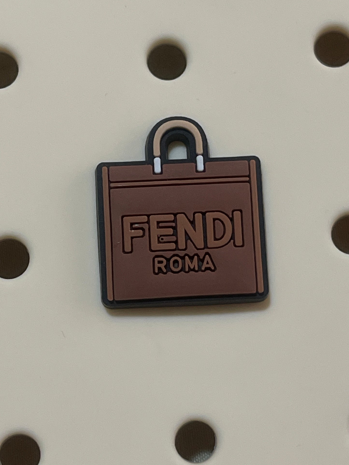 Fendi bag charm