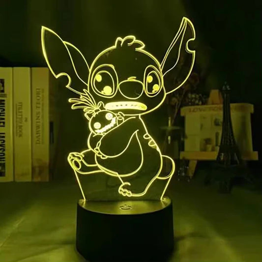 Stitch led 3d light