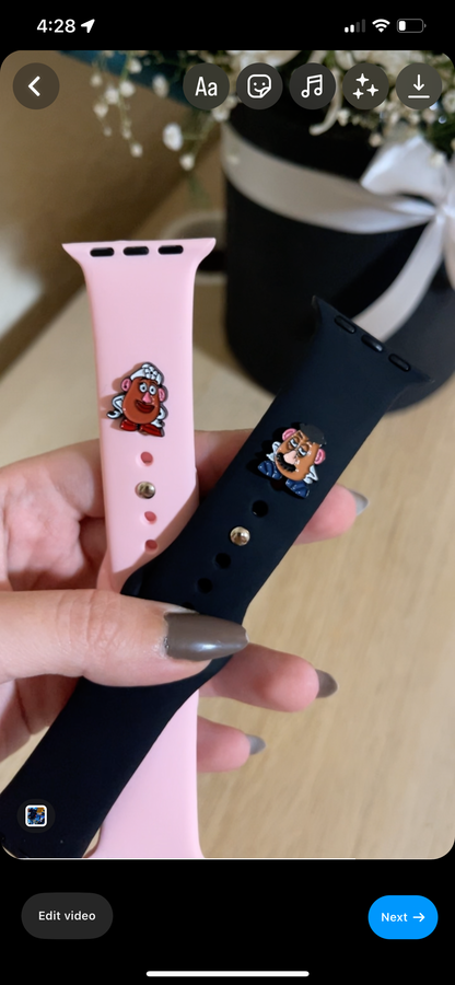 ToyStory Potato Apple watch band charm