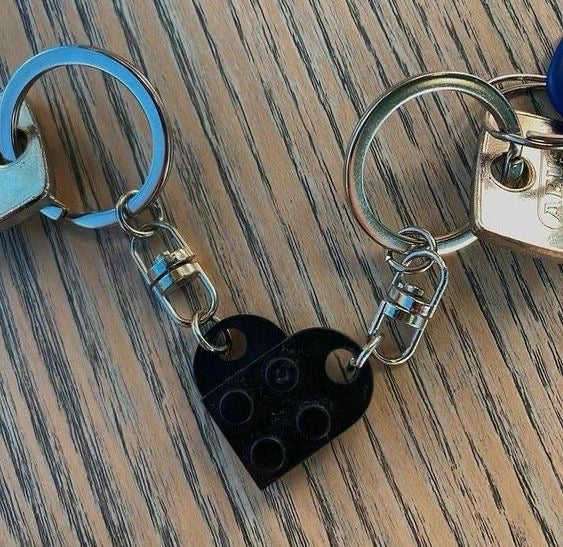 heart keychains