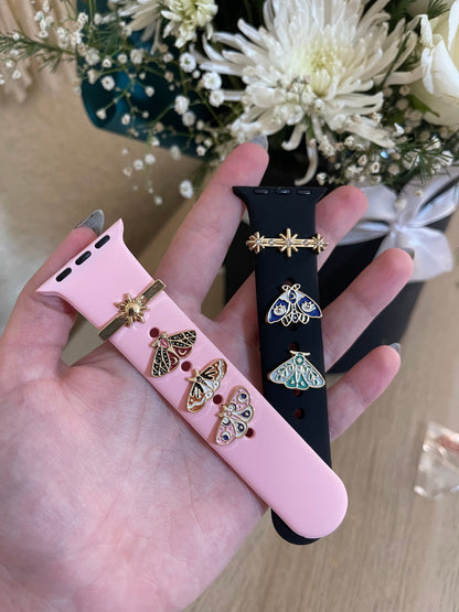 Butterfly Apple watch band charm