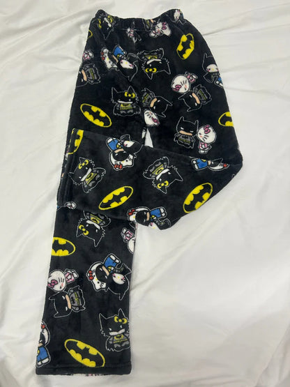 Batman hello kitty pajama pants