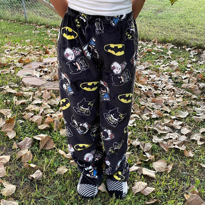 Batman hello kitty pajama pants