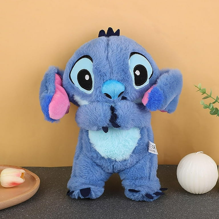 Breathing stitch and angle plush toys