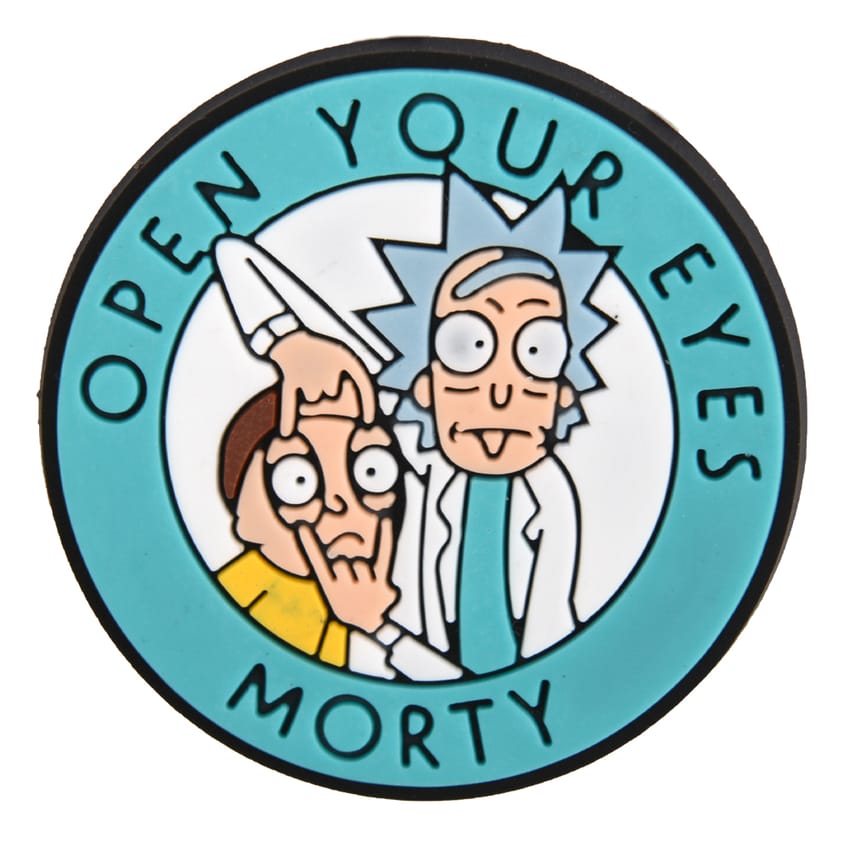 Open your eyes morty rick and morty charm