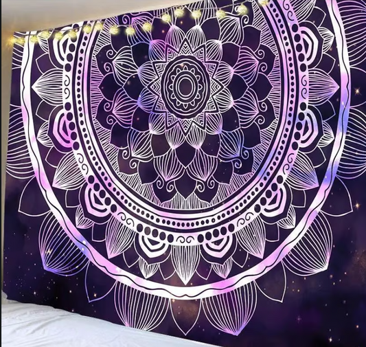 Purple tapestry