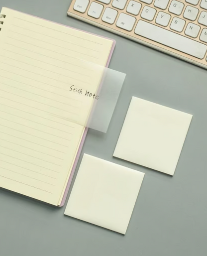 Clear Sticky Notes