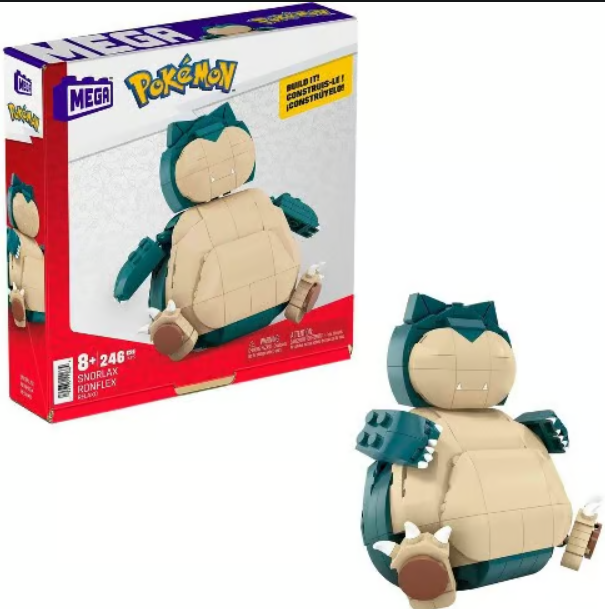 Pokemon mega snorlax building blocks