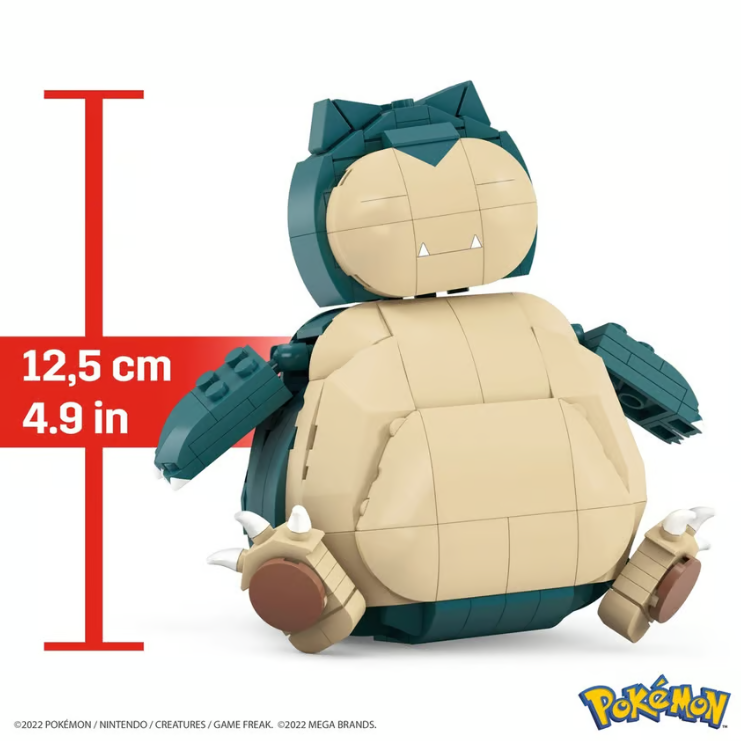 Pokemon mega snorlax building blocks