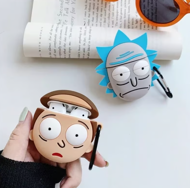 Rick and Morty airpods case