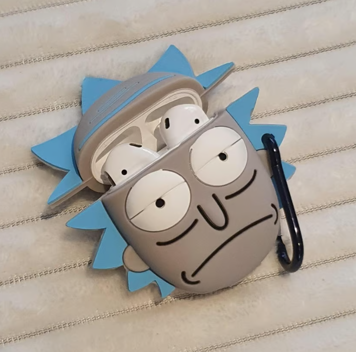 Rick and Morty airpods case