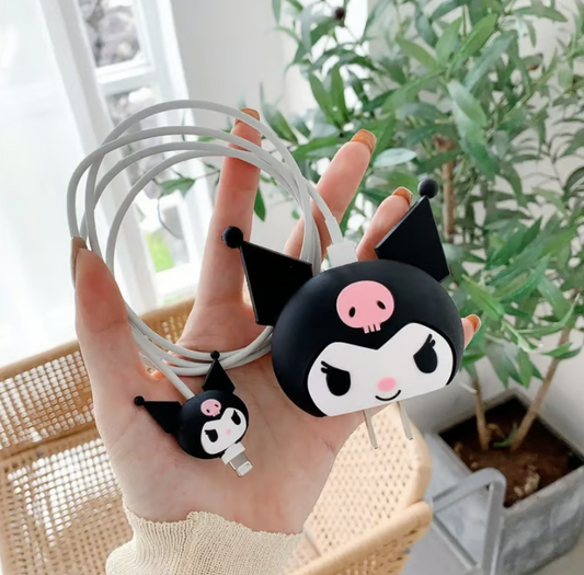 Kuromi charger protector