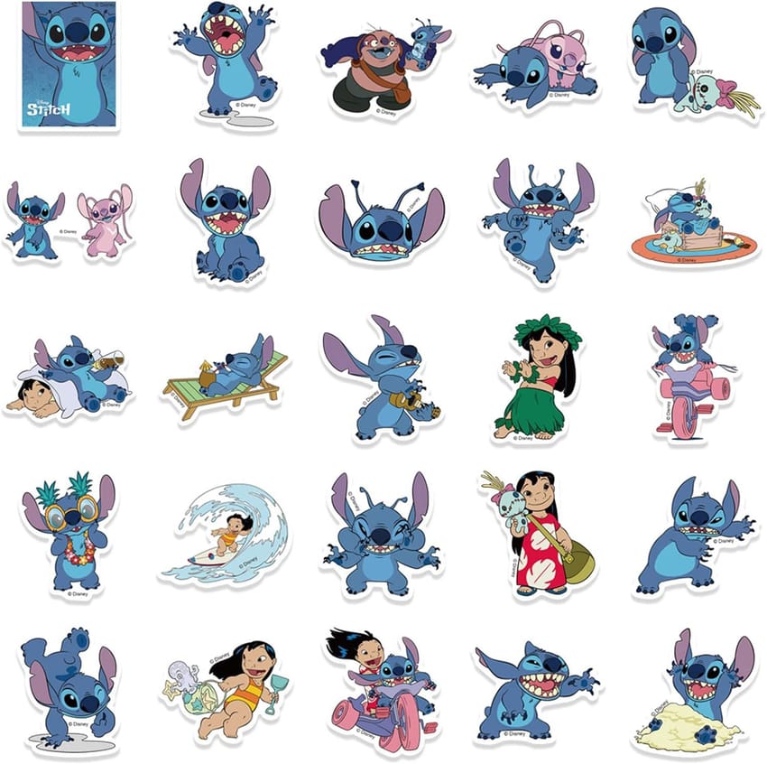 Stitch stickers pack