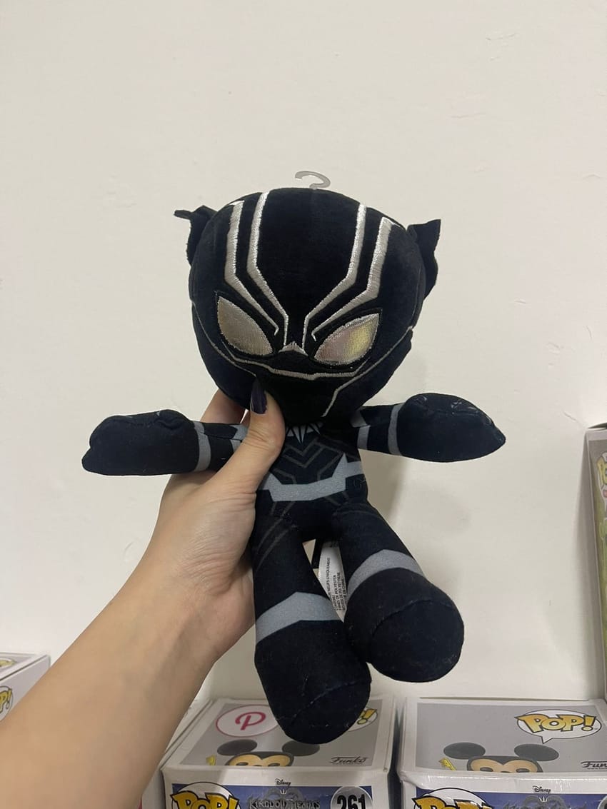 black panther plush toy