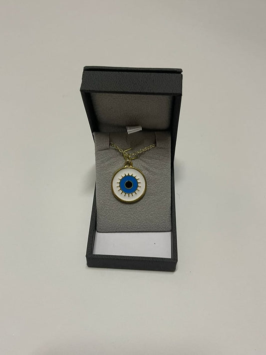 eye plated necklace