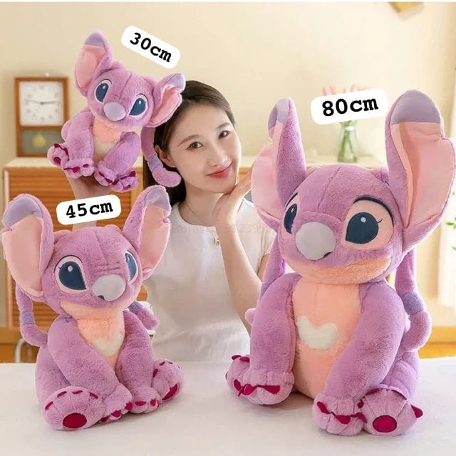 Stitch and angel plush toy - 30 cm