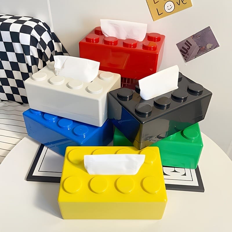 Lego tissue box